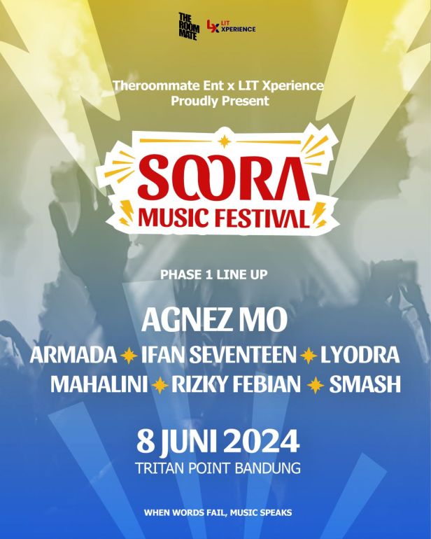 Poster SOORA Music Festival 2024 Feed