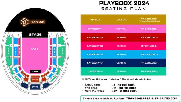 GOSTAGE_Seatplan The Fray &amp; Echosmith